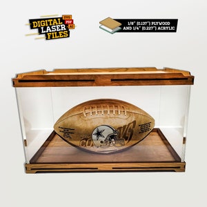 XL Display Case svg + Ai Laser Cut Files -- INSTANT DOWNLOAD