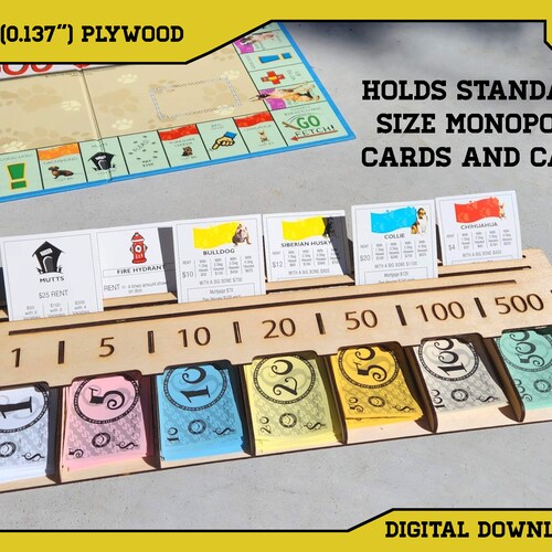 Blank Monopoly Template - Etsy