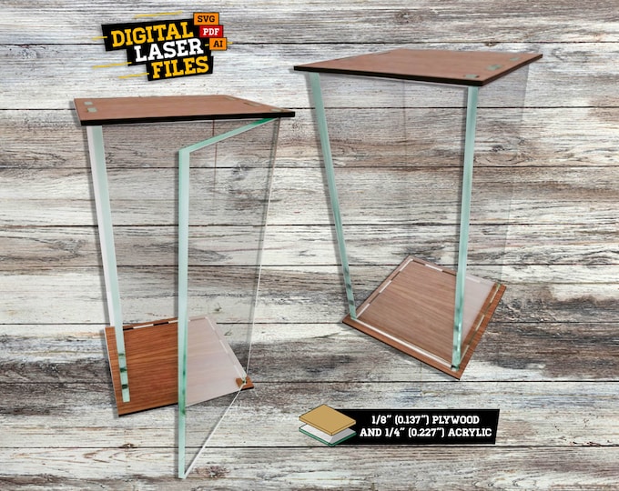 2 Pack Stackable Acrylic Display Case - Etsy Canada