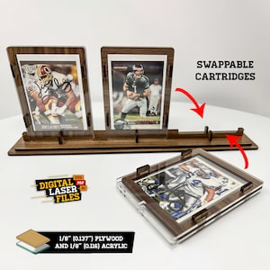 Multi Card Display SVG + Ai Laser Cut Files -- INSTANT DOWNLOAD