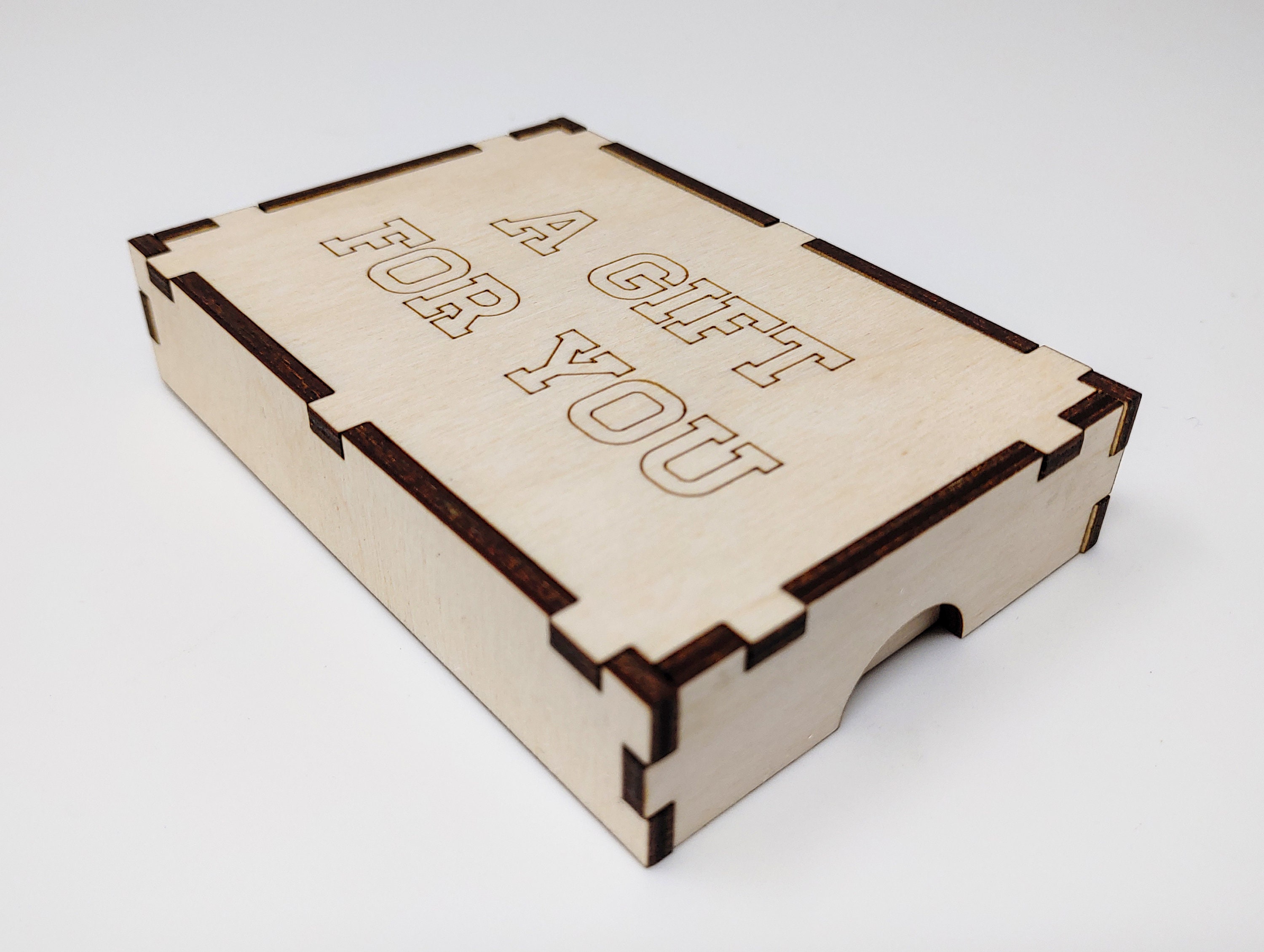 Gift Card Box SVG Ai Laser Cut Files INSTANT DOWNLOAD Etsy 日本