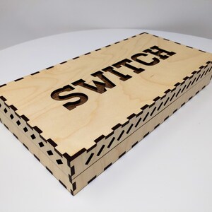 Switch Storage Box SVG Ai Laser Cut Files INSTANT DOWNLOAD image 6