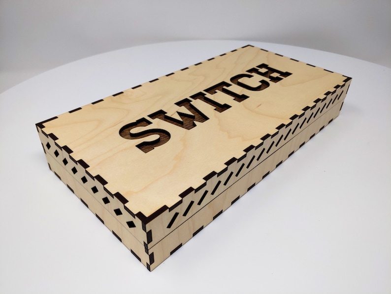 Switch Storage Box SVG Ai Laser Cut Files INSTANT DOWNLOAD image 6