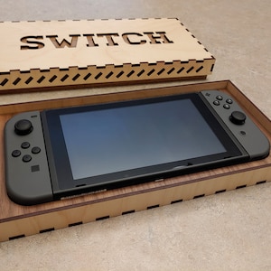 Switch Storage Box SVG Ai Laser Cut Files INSTANT DOWNLOAD imagem 4