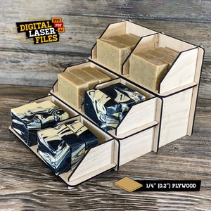 Large Soap Stand SVG + Ai Laser Cut Files -- INSTANT DOWNLOAD