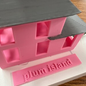 3D Pink House in Plum Island creation