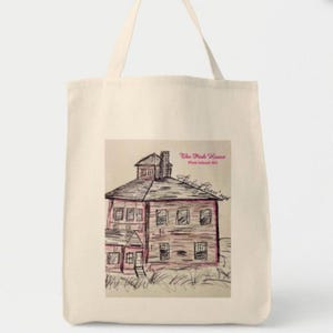Pink House Tote Bag