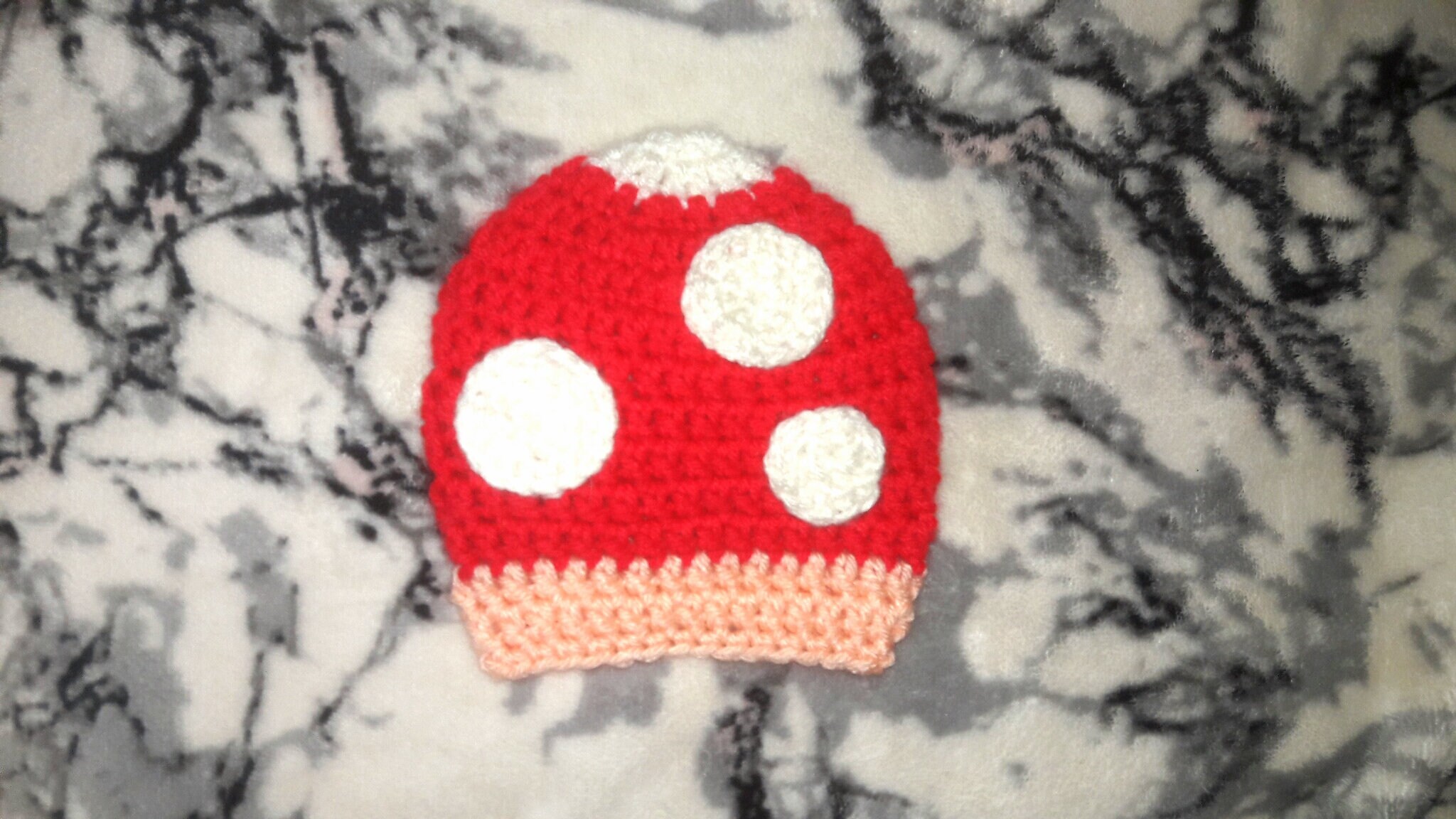 SALE Baby Toad Mushroom Toadette Hat 