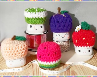 Sale | Fruit | Mug Hats | Grapes | Lime | Lemon | Peach | Strawberry | Watermelon | Marshmallow | Tier | Decor | Home | Decoration | Display