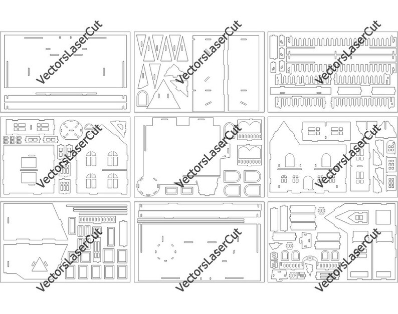 Vector file for laser cutting plywood Butterfly DXF CDR svg ai eps CorelDraw vector project for CNC router and laser cut