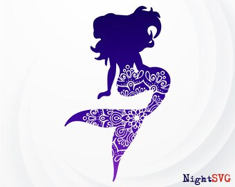 Download Mermaid Mandala Svg Etsy