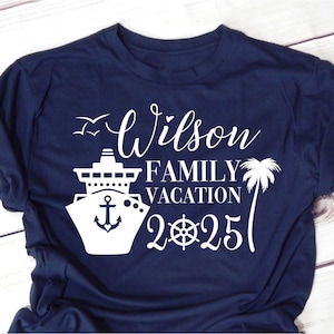 Custom Family Cruise SVG, Vacation svg for Shirt, Cruise 2025 SVG, Family Vacation Trip svg, Cruise Ship svg file