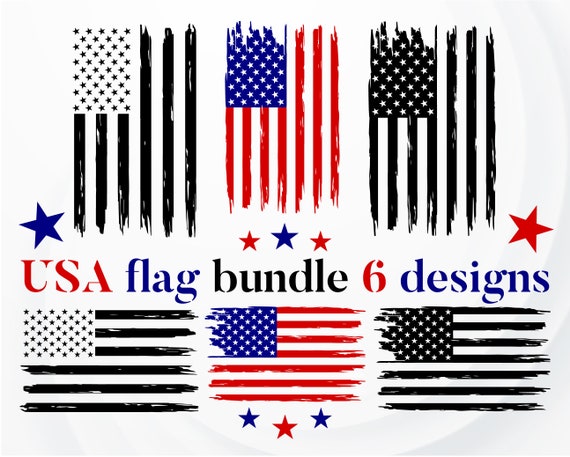 Download Flag Svg 4th Of July Svg Distressed Flag Svg American Flag Etsy