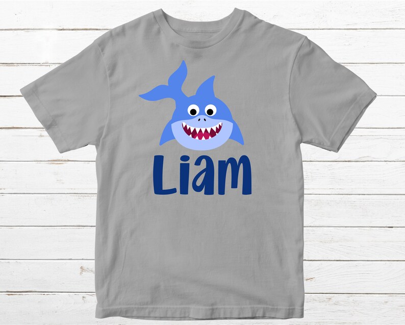 Download Baby Boy Shark svg Cute Baby Shark PNG for Sublimation ...