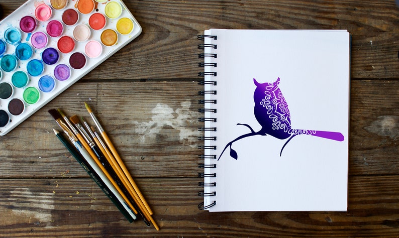 Free Free Owl Mandala Cricut 841 SVG PNG EPS DXF File