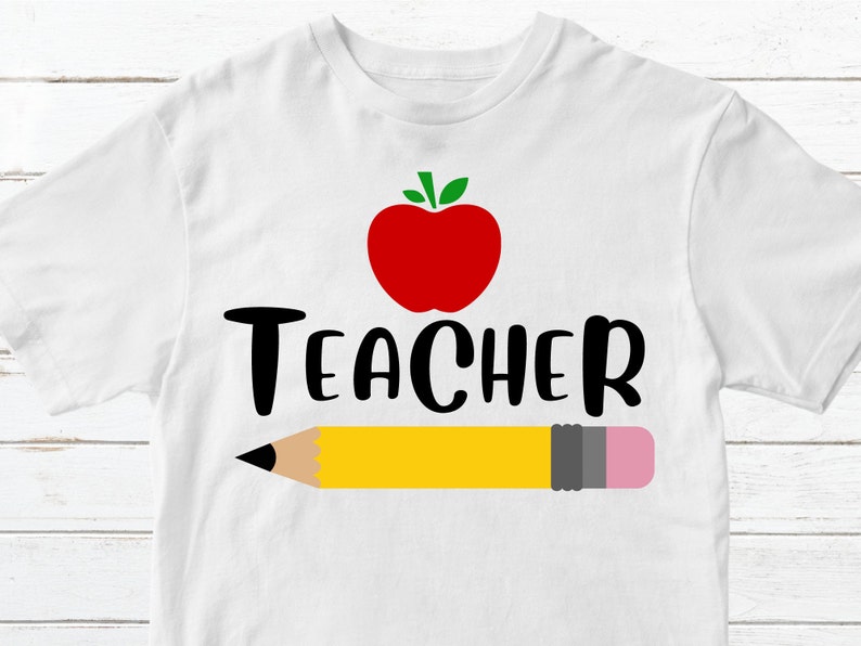 Download Teacher SVG Pencil svg Apple svg Teacher life svg School ...
