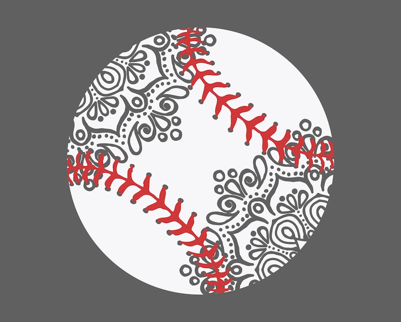 Download Baseball SVG Baseball mom SVG Mandala svg Sport svg | Etsy