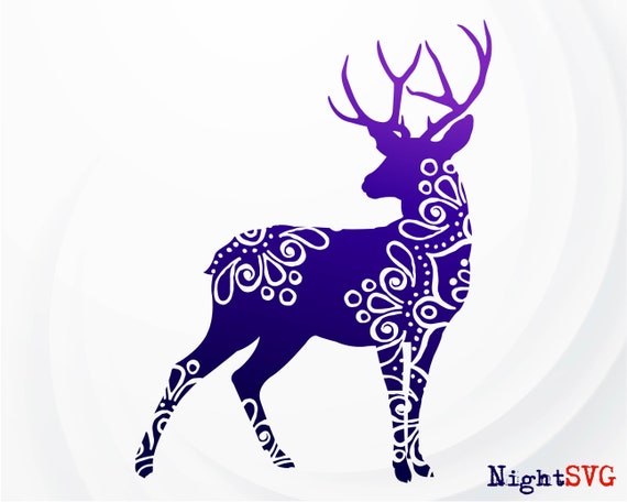 Download Clip Art Art Collectibles Deer Vector Deer Svg Bundle Deer Cut File Deer Clipart Png Deer Monogram Svg Animal Mandala Svg Intricate Svg Zentangle Deer Mandala