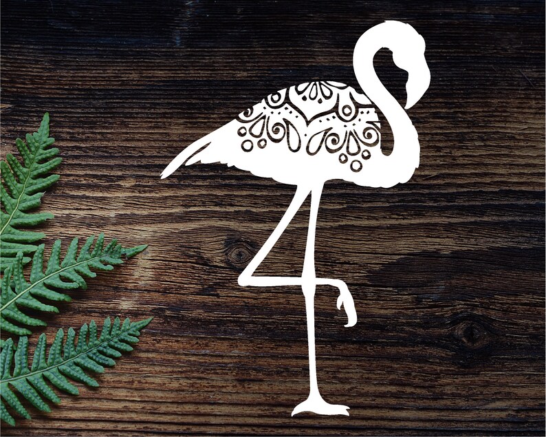 Download Flamingo Mandala svg Flamingo Clipart Flamingo Silhouette ...