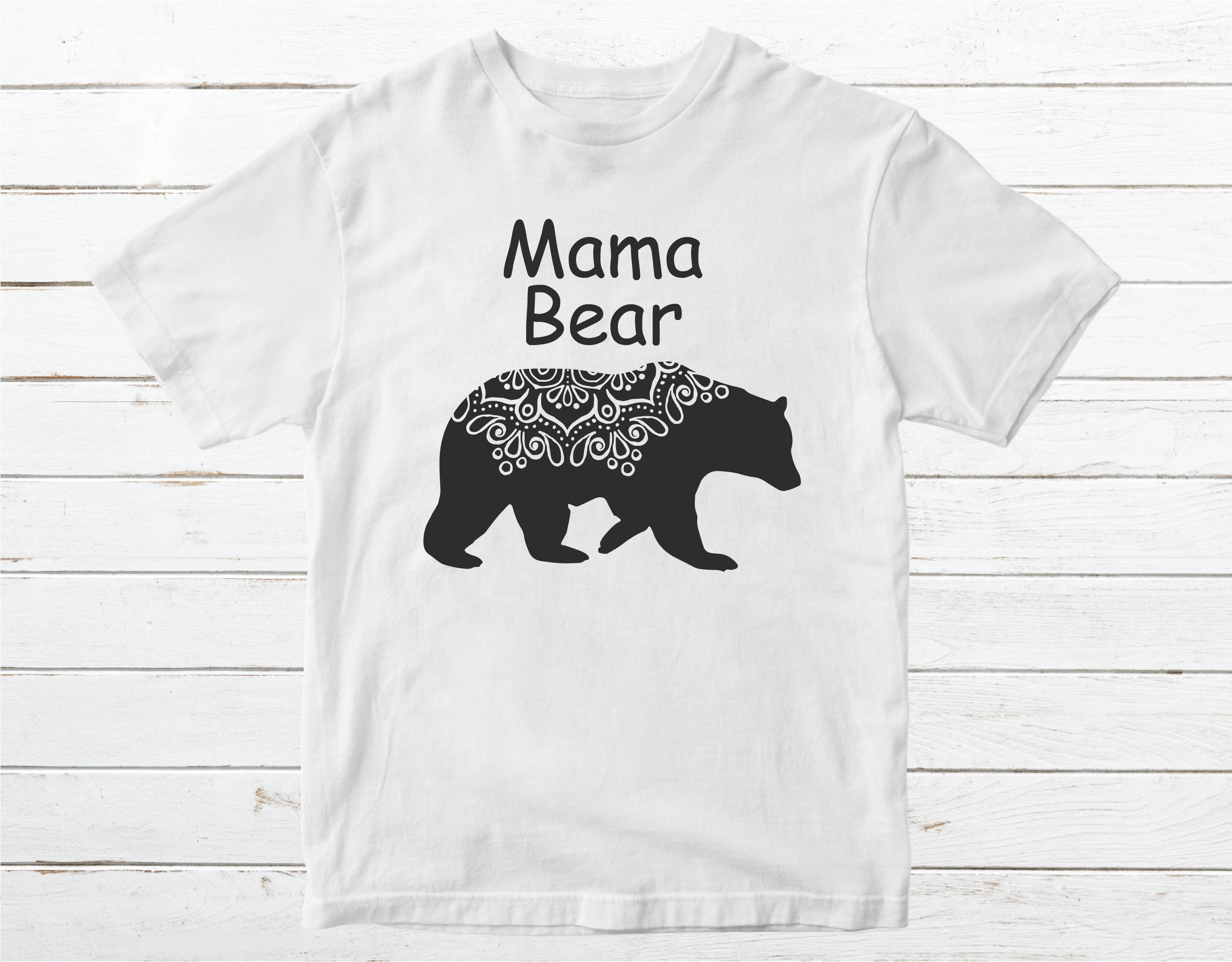 Download Bear Mandala SVG Bear for Cricut Mama bear SVG Bear | Etsy