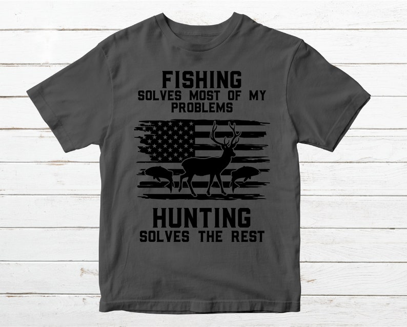 Download Deer hunt flag SVG Hunting SVG Fishing svg USA Flag svg | Etsy