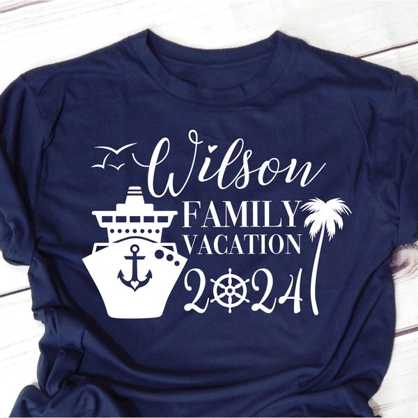 Custom Family Cruise SVG, Vacation svg for Shirt, Cruise 2024 SVG, Family Vacation Trip svg, Cruise Ship svg file