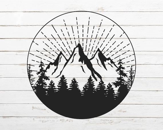 Free Free 255 Mountain Decal Svg SVG PNG EPS DXF File