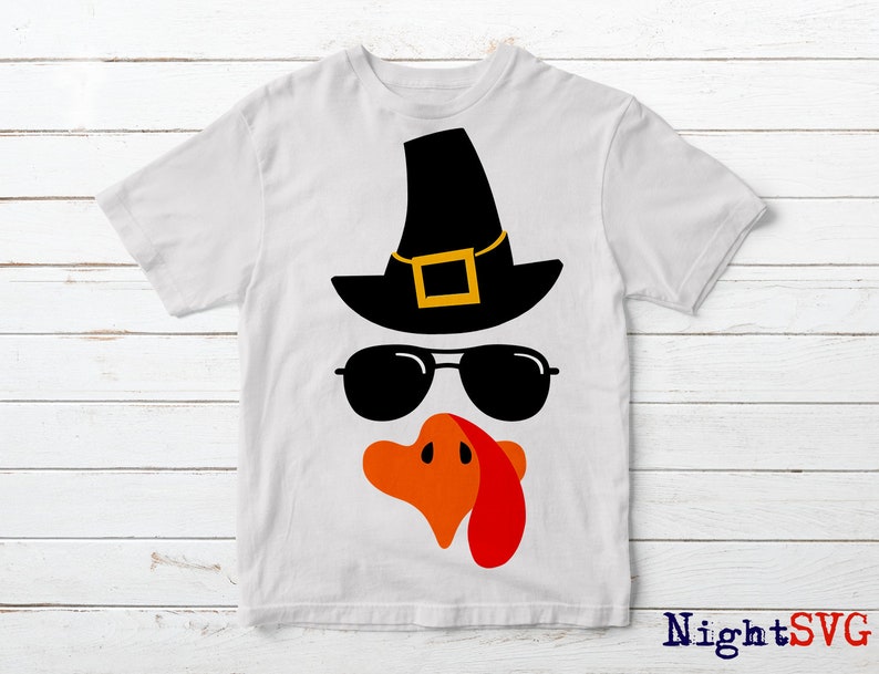 Download Turkey Face SVG Boy Turkey Face svg Thanksgiving SVG | Etsy