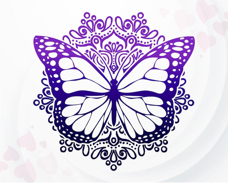 Free Free 344 Cricut Butterfly Mandala Svg SVG PNG EPS DXF File