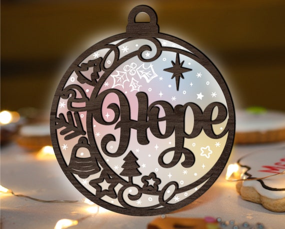 Hope christmas ornament Clearance