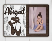 Ballerina Picture Frame Glowforge SVG Laser Cut File, Ballet Slippers SVG, Dance svg, Girl room Decor, Layered project for CNC machine