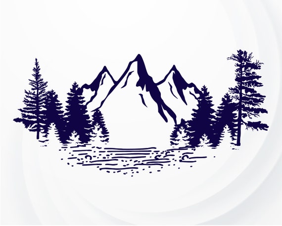 Free Free 164 Mountain Line Svg SVG PNG EPS DXF File