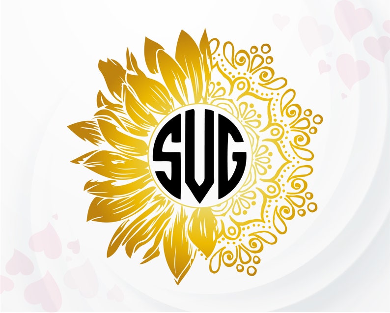 Free Free 172 Sunflower Mandala Cricut SVG PNG EPS DXF File