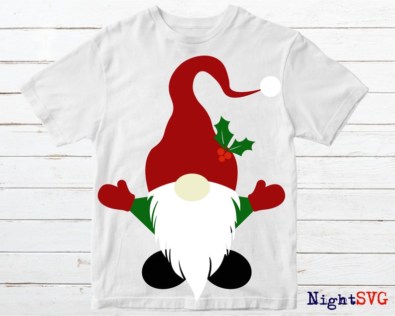 Download Christmas Gnome SVG Gnome cut file SVG file for Cricut | Etsy