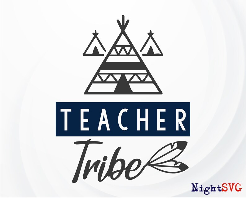Download Teacher Tribe SVG School SVG 100 days with my tribe SVG 100 | Etsy