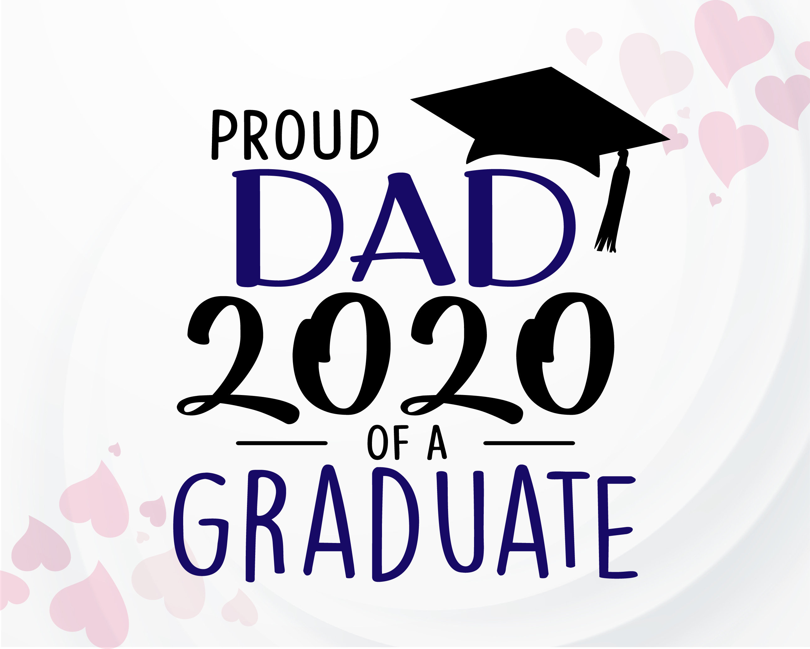 Download Proud Dad of a Graduate SVG Graduation 2020 SVG Family | Etsy