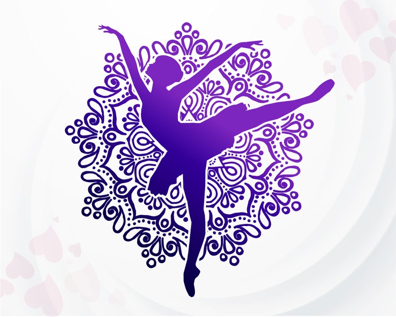 Download Ballerina Mandala SVG Ballet svg Ballerina Clipart | Etsy