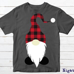 Gnome SVG, Christmas SVG, Gnome Buffalo Plaid SVG, file for Cricut, Silhouette, Gnome svg for Christmas shirt, Funny Christmas svg
