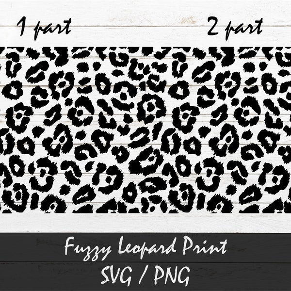 Leopard print SVG, Fuzzy Leopard SVG Pattern tile, Cheetah svg for Sublimation designs, Leopard spots svg for Shirt, Tumblers, Cricut SVG