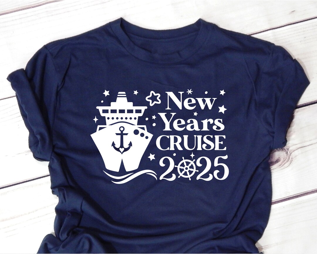 New Year Cruise 2025 SVG, Family Trip SVG, Cruise Svg for Shirt, Cruise
