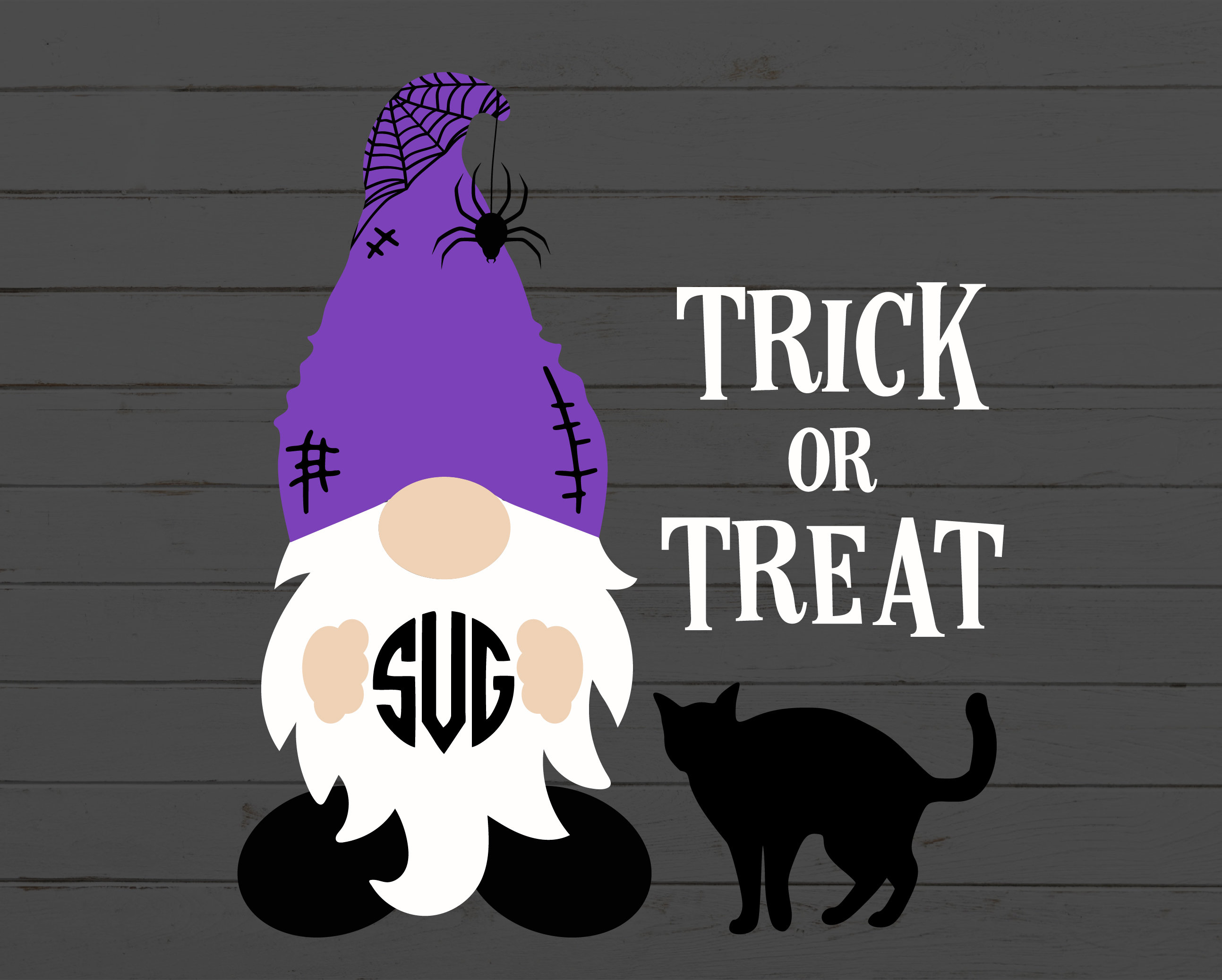 Halloween Gnome SVG Halloween SVG Trick or Treat svg Gnome | Etsy