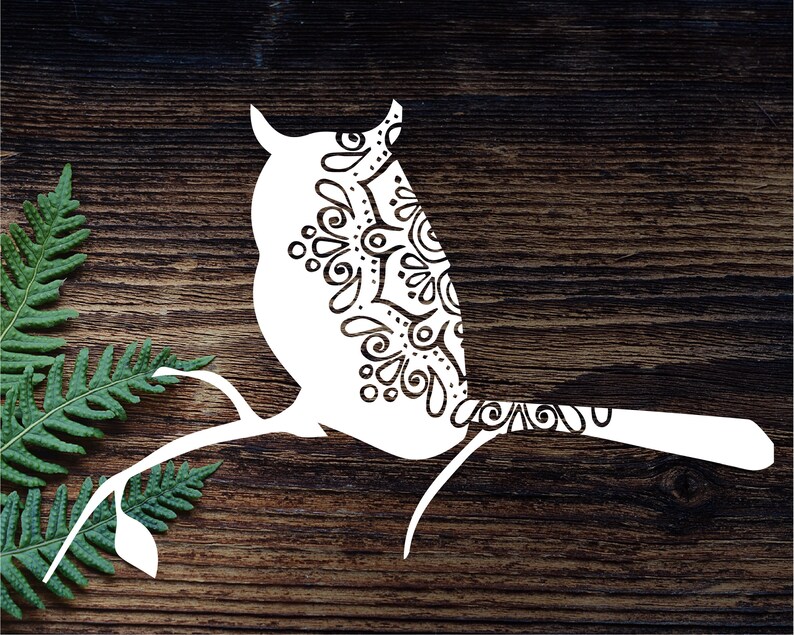 Download Owl Mandala SVG Owl for Cricut Bird SVG Owl Silhouette Owl ...