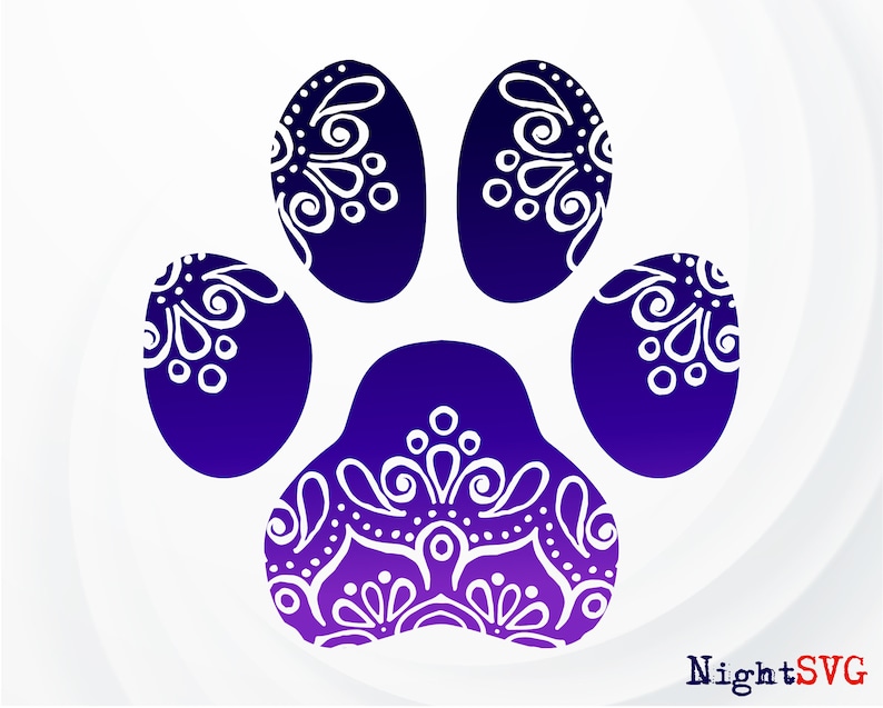 Download Dog Paw Print Mandala Svg Free 101 Popular Svg Design