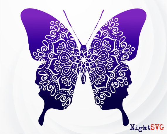 Download Mandala Butterfly Svg Butterfly Wings Svg Butterfly Cut Etsy