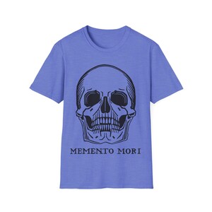 Memento Mori Skull Shirt Gothic Aesthetic Tee Hoodie Vintage Skull Graphic Unisex T-Shirt Dark Academia Goth Gift image 17