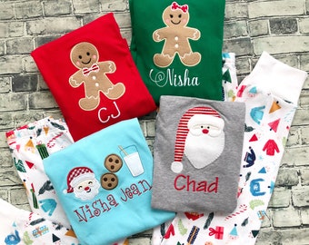 Kids Christmas pajamas, Siblings Cousins Family matching Christmas pajamas, Christmas Eve Pjs, Girls Boys Baby Toddler Christmas Pajamas