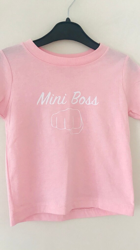 children's boss t shirt