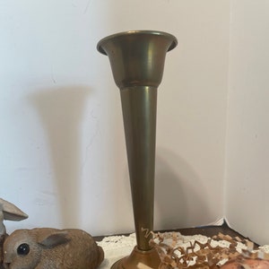 Web Gorham Giftware 7 inch Vase Estate Sale Find Beautiful Patina