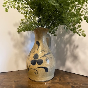Pottery Pitcher, Wheel Thrown Ceramic Pottery