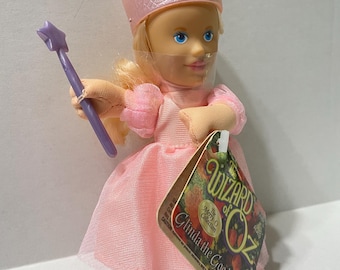 Vintage Trollkarlen från Oz Merry O-kollektion Glenda den goda häxan med etikett